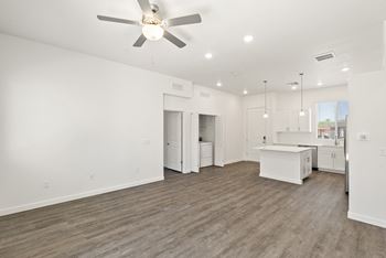 Wood style flooring throughout